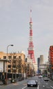 Tokyo tower in Tokyo, Japan Royalty Free Stock Photo