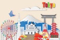 Tokyo travel ,vector illustration