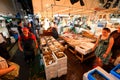 Tokyo: Tsukiji Seafood Fish Market Royalty Free Stock Photo