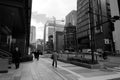 Tokyo in Winter - Glass Skyscrapers and People