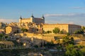 Toledo Alcazar castle in Castilla-La Mancha Royalty Free Stock Photo