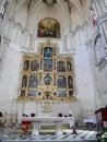 Toledo, Castile la Mancha, Spain, 13.04.2022. Interior of gothic church of San Juan de los Reyes Monastery. Royalty Free Stock Photo