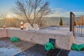 Toledo, Castilla La Mancha, Spain; December 23 2.017: Remains of trash, plastic bags and Coca bottle in Corralillo de San Miguel