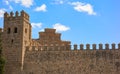 Toledo castle in Castile La Mancha Royalty Free Stock Photo