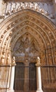 Toledo Cathedral in Castile La Mancha Spain Royalty Free Stock Photo