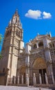 Toledo Cathedral in Castile La Mancha Spain Royalty Free Stock Photo