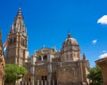 Toledo Cathedral in Castile La Mancha Spain Royalty Free Stock Photo