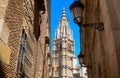 Toledo Cathedral in Castile La Mancha Spain Royalty Free Stock Photo