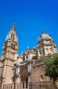 Toledo Cathedral in Castile La Mancha Spain Royalty Free Stock Photo