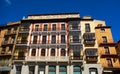 Toledo facades in Castile La Mancha Spain