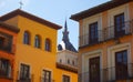 Toledo facades in Castile La Mancha Spain