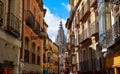 Toledo facades in Castile La Mancha Spain