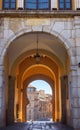 Toledo facades in Castile La Mancha Spain