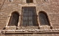 Toledo facades in La Mancha of Spain