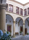 Toledo-Moctezuma Palace Courtyard.