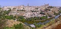 Toledo with river Tajo Royalty Free Stock Photo