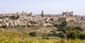 Toledo with river Tajo Royalty Free Stock Photo