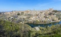 Toledo with river Tajo Royalty Free Stock Photo