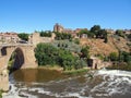 The River Targus, Toledo, Spain Royalty Free Stock Photo