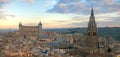 Toledo Skyline aerial photography