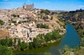 Toledo skyline in Castile La Mancha Spain