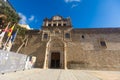 TOLEDO, SPAIN - APRIL 12, 2022: Architectural appearance of Museum of Santa Cruz Royalty Free Stock Photo