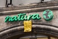 Natura logo on Natura store