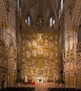 TOLEDO, SPAIN - MAY 2014: Altar of Toledo Cathedral