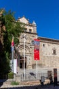 Museum of Santa Cruz, entrance with Plateresque facade, Toledo, Spain Royalty Free Stock Photo