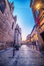 Toledo, Spain: the old town and the Cathedral Royalty Free Stock Photo