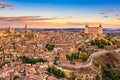 Toledo, Spain Skyline Royalty Free Stock Photo