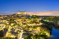 Toledo, Spain Skyline Royalty Free Stock Photo