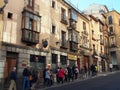 Toledo, Spain, Tour Group Royalty Free Stock Photo