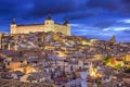 Toledo, Spain Town Skyline Royalty Free Stock Photo