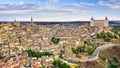 Toledo, Spain Town Skyline Royalty Free Stock Photo