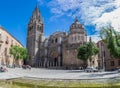 View at the Primate Cathedral of Saint Mary of Toledo main front facade, Santa Iglesia Catedral Primada de Toledo, otherwise