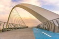 Tolerance Bridge Dubai modern architecture design Royalty Free Stock Photo