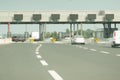 Toll booth Royalty Free Stock Photo