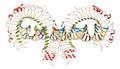 Toll-like receptor 3 (TLR3, murine, ectodomain) protein, bound to double-stranded RNA. Involved in host defense against viruses.