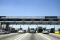 Toll Plaza Royalty Free Stock Photo