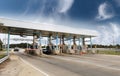 Toll Plaza Royalty Free Stock Photo