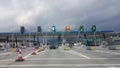 Toll station in Ionia street Greece