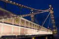 Tollbooth on Albert bridge London Royalty Free Stock Photo