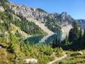 Tolmie peak fire lookout Royalty Free Stock Photo