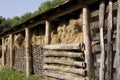 Tolstoy's estate. Hayloft. Yasnaya Polyana. Royalty Free Stock Photo