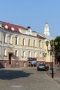 Tolstoy Street in Vitebsk.