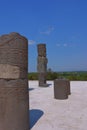 Toltec sculptures in tula, hidalgo, mexico III