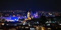 Toluca mexico downtown at night