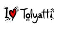 Tolyatti city of Russia love message