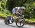 Tom Dumoulin - Tour de France 2018 Royalty Free Stock Photo